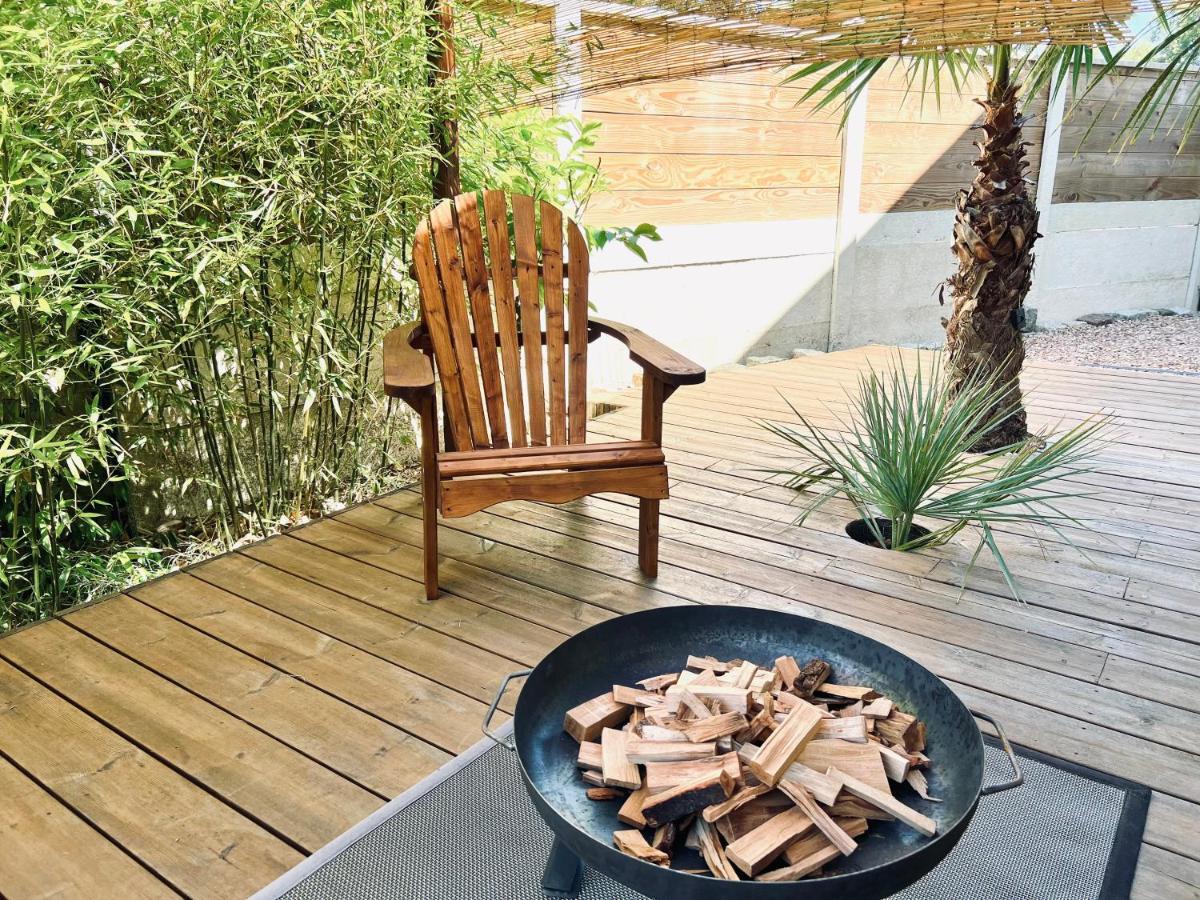 Lanton Plage - Appartement 6 Pers. Terrasse エクステリア 写真