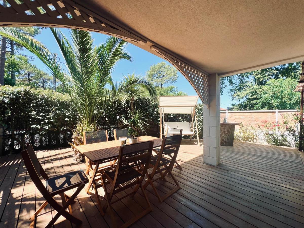 Lanton Plage - Appartement 6 Pers. Terrasse エクステリア 写真