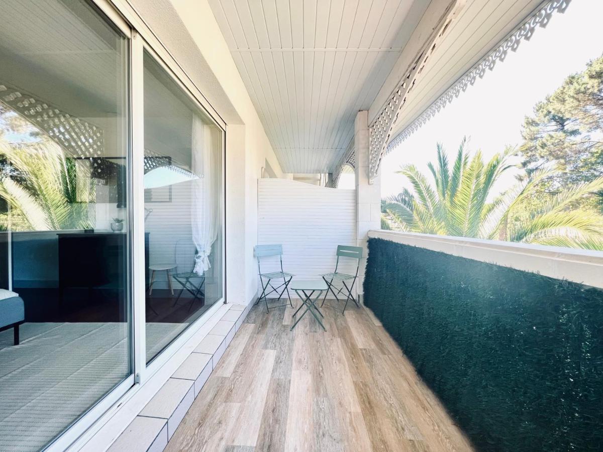 Lanton Plage - Appartement 6 Pers. Terrasse エクステリア 写真